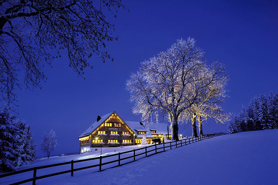 Helikopfterflug zum Gupf