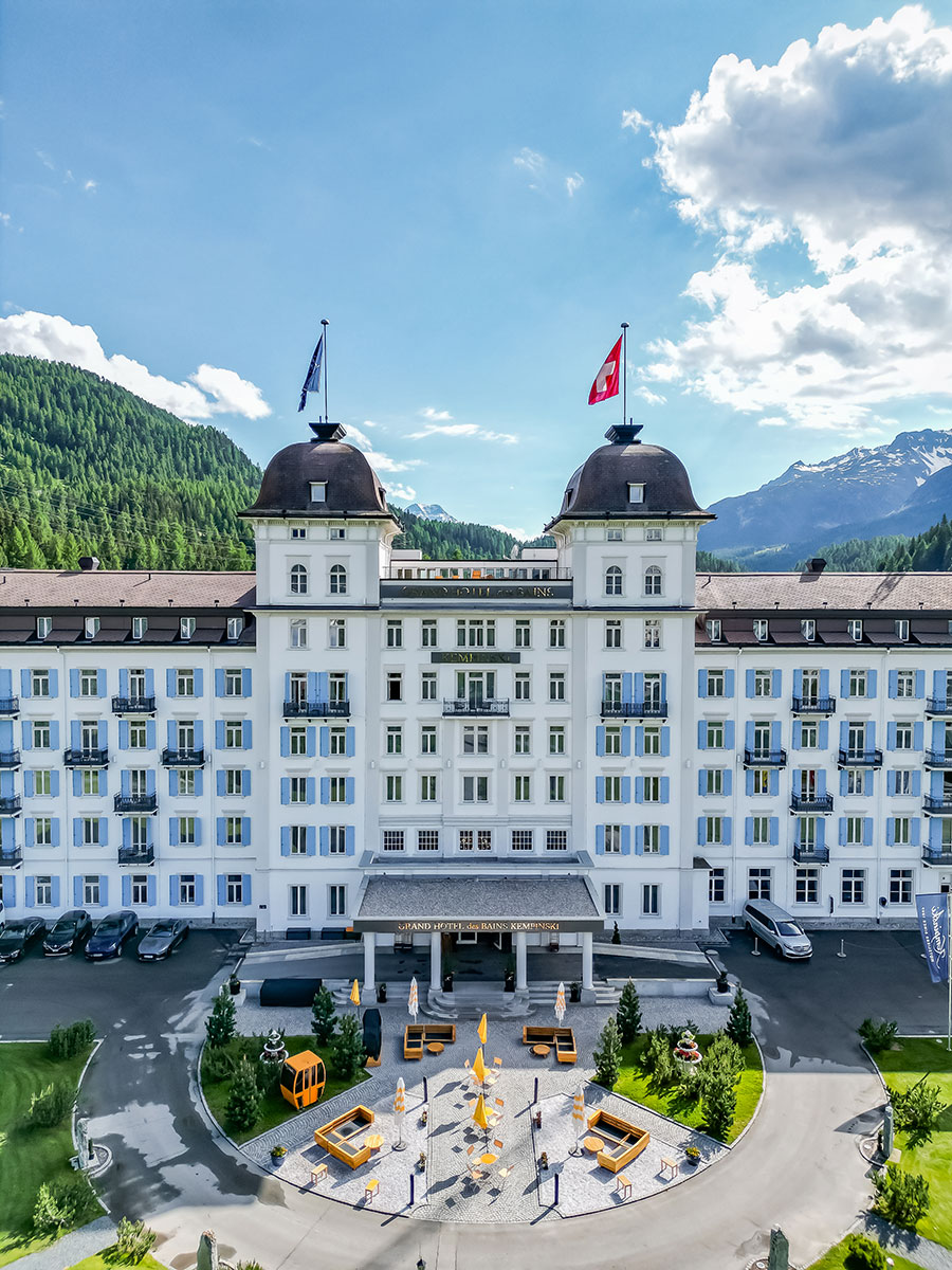 Erlebnisflug Kempinski St. Moritz, CH