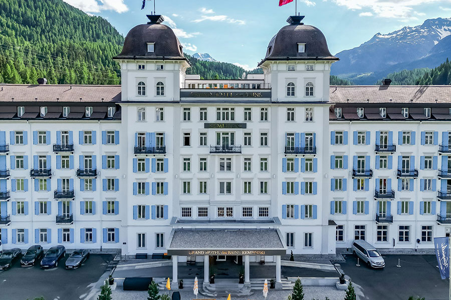 Erlebnisflug Hubschrauber Kempinsk St. Moritz